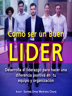 cover image of Como ser un Buen Líder